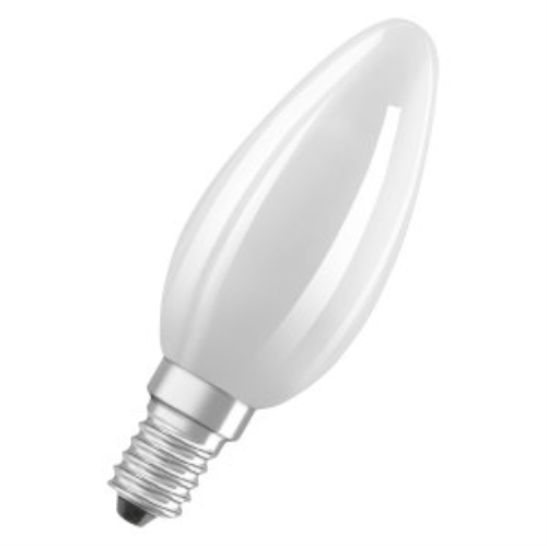 LED-Glühfaden Lampe matt, Osram Parathom Retrofit Classic B60 FR DIM, 230V, E14, 5,5W (60W), warmweiß 2700K, 806lm, DMxH=35x100mm, matt, dimmbar
