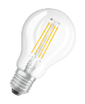 LED-Glühfaden Lampe DIM, Osram Parathom Retrofit Classic P40, 230V, E27, 5W (40W), warmweiß 2700K, 470lm, dimmbar DMxH=45x78mm