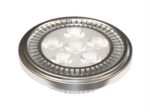 ABVERKAUF: LED Lampe AR111, 11W, 12V AC, 6x HighPowerLED, 18°, 700lumen, warmweiß 3000K +/-200K (Auslaufartikel)