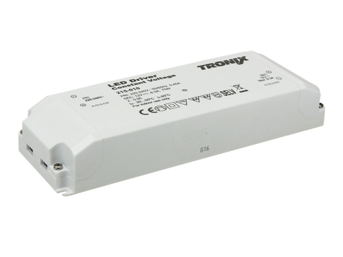 Netzteil 12V 75W Gehäuse mit Zugentlastung, LxBxH=184x61x32mm, IP20