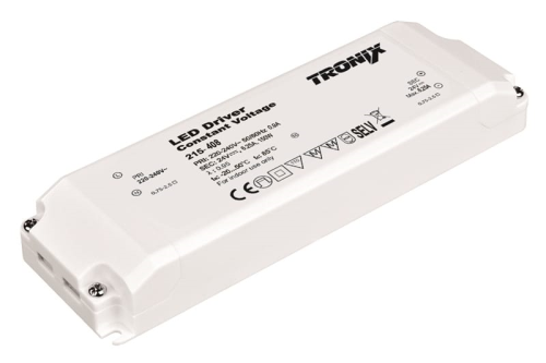 Netzteil 24V 150W Gehäuse mit Zugentlastung, LxBxH=210x67x34mm, IP20