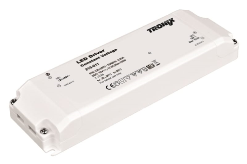 Netzteil 12V 150W Gehäuse mit Zugentlastung, LxBxH=210x67x34mm, IP20