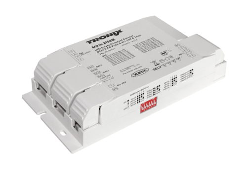 Dimmbarer Universal Stromtreiber 180mA-1500mA | Phasenan- /abschnitt | DALI | TouchDIM | 1-10V | IP20 | LxBxH: 165x83x35mm