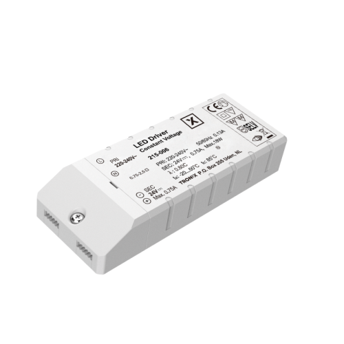 Netzteil 24V 18W Gehäuse mit Zugentlastung, LxBxH= 115x45x21mm, IP20