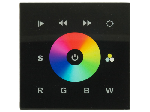 DMX – Glas – Touch – Controller, schwarz