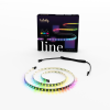 Twinkly Line Black | RGB LED Strip | Extension Kit | 90 LEDs | 1,5m | IP20 | mit APP steuerbar, Bluetooth+WiFi | Anschlußleitung: 2m | Kabel schwarz |