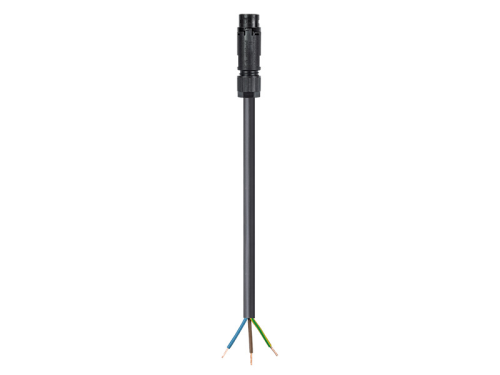 GESIS MINI IP+ | Anschlusskabel RST16i3 Stecker - offenes Ende schwarz | 16A | Länge: 1,0m (1,5mm²) |