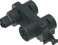 GESIS IP+ Verteilerbaustein 1E3A schwarz