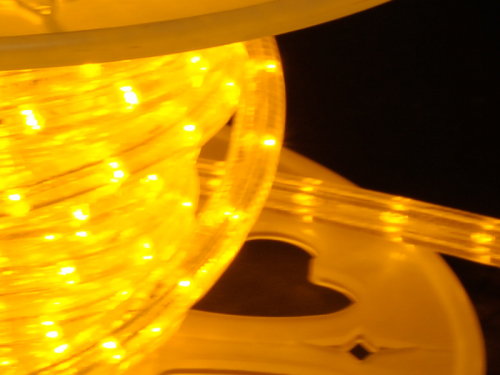 Lichtschlauch 13mm LED Standard 24V – gelb