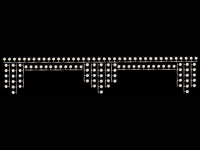 Straßenfigur "Lampenportal" - schmückt Straßen und Plätze