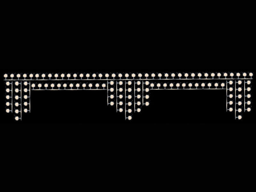 Straßenfigur "Lampenportal" - schmückt Straßen und Plätze