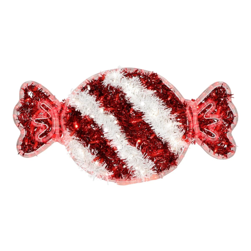 Hängemotiv - Zuckerl | rot/weiß | HxB: 37x70cm | 5W |