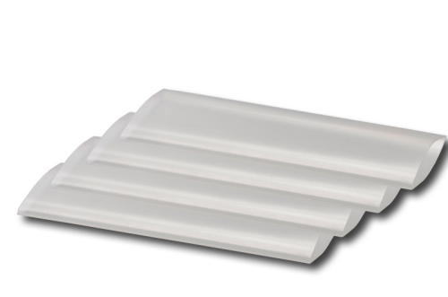 Schrumpfschlauch transparent mit Kleber 10Stk