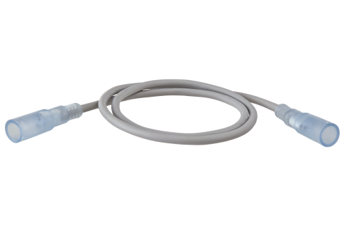 Lichtschlauch auf Lichtschlauch Verbinder 13mm, L=1m (2 x Steckspitze | 2 x Schrumpfschlauch)