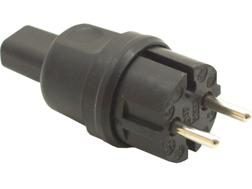 Stecker sw für Girlandenkabel