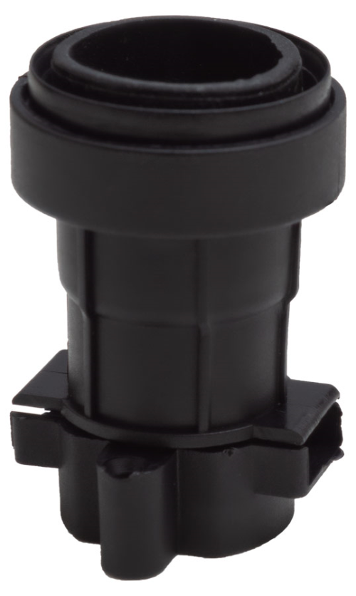 Fassung, sw, E27 für Girlandenkabel