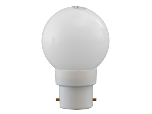 LED Lampe 0,5W, G45, B22, neutralweiß, 230V