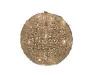 Kristallfigur "Kugel", ca. 20cm, inkl. Trafo