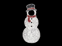 Schneemann – groß – 29W,  HxB=190x85cm