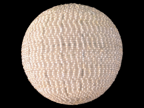 Leuchtkugel "Lichtschlauch" - sorgt für einen warmen weihnachtlichen Schein - 50cm