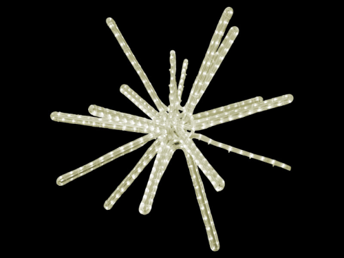 LED-Stern „Lichtschlauch“ – fasziniert durch seine effektvolle Form