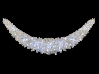 ABVERKAUF: Girlande – funkelt durch LEDs – weiß