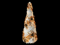 Christbaum, weiß-gold, 2600x1000x1000