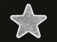 Stern - proSYSTEM - silber, eisweiß