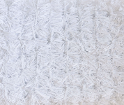 Matte aus Kunstreisig weiß (Bxl=60cmx25m)