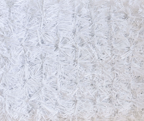 Matte aus Kunstreisig weiß (Bxl=60cmx25m)