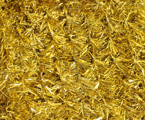 Matte aus Kunstreisig gold (Bxl=60cmx25m)