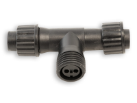 ProSystem Modular LED 230V | T-Verbinder kompakt | schwarz | 2 Stück |