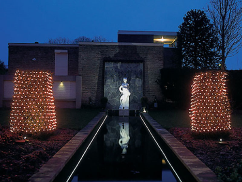 Web Light LED | 24V | 17W | 156 LEDs | 3200K | warmweiß | BxH: 2,5x1,5m | inkl. Trafo | System24 | IP44 |