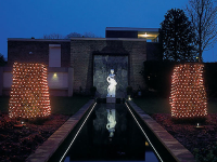 Web Light LED | 230V | 32W | 406 LEDs | 3200K | warmweiß | BxH: 2,5x1,2m | IP44 |