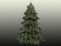 System24 Cone Light Set | 10x6m | 600 LEDs | 35W | 24VDC | superwarmweiß | Kabel dgrün |