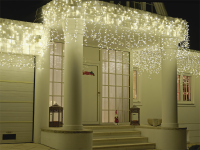 Cascade Light LED 230V | 59W | 494 LEDs | 3200K | warmweiß | Kabel schwarz | BxL: 250x150cm | IP44 |