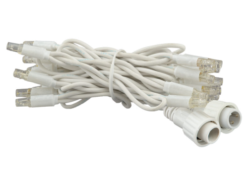 ProSystem Modular LED 230V | Endstring 3m | 4,6W | 30 LED | kaltweiß | schwarz | IP44 |