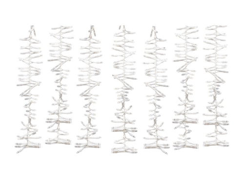 ProSystem Modular LED 230V | Verbindungsstring Cluster 1.5m | 13,8W | 192 LEDs | superwarmweiß | schwarz | IP44 |