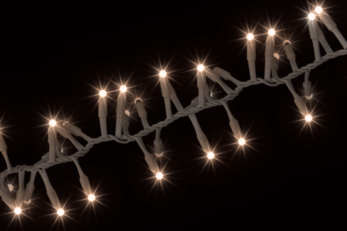 ProSystem Modular LED 230V | Verbindungsstring Cluster 2m | 6,5W | 120 LEDs | superwarmweiß | weiß | IP65 |