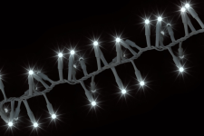 ProSystem Modular LED 230V | Verbindungsstring Cluster 2m | 6,5W | 120 LEDs | kaltweiß | weiß | IP65 |