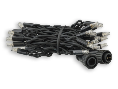 ProSystem Modular LED 230V | End-Strings 2x1,5m | 4,6W | 15 LEDs je String | kaltweiß | Kabel schwarz | IP44 |