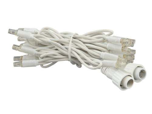 ProSystem Modular LED 230V | End-Strings 2x1,5m | 4,6W | 15 LEDs je String | kaltweiß | Kabel weiß | IP44 |