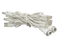 ProSystem Modular LED 230V | End-Strings 2x1,5m | 4,6W | 15 LEDs je String | superwarmweiß | Kabel weiß | IP44 |