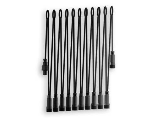 ProSystem Modular LED 230V | Verteiler für Baumbeleuchtung 10fach | 10x30cm | schwarz |