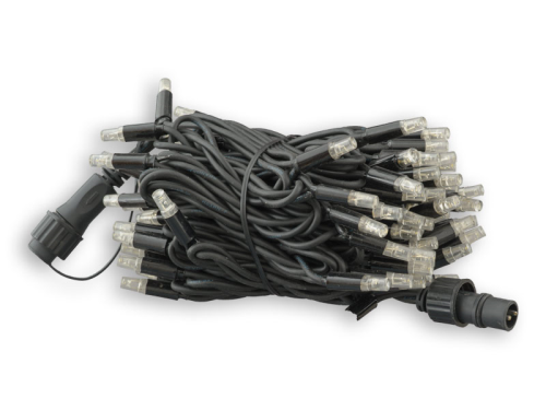 ProSystem Modular LED 230V | RGB-Verbindungsstring 10m | 9,2W | 100 LED | Kabel schwarz | IP44 |