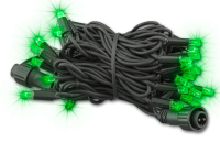 ABVERKAUF: ProSystem Modular LED 230V | Verbindungsstring 6m | 4,6W | 60 LEDs | grün | Kabel schwarz | IP44 |