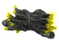 ABVERKAUF: ProSystem Modular LED 230V | Verbindungsstring 6m | 4,6W | 60 LEDs | gelb | Kabel schwarz | IP44 |