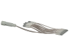 System24 Lichterkette | Endstring | 1,5m | 15 LEDs | 0,96W | 24VDC | superwarmweiß | Kabel transparent | IP44 |