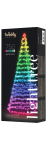 Twinkly Light Tree RGB+W 750 | Höhe:4m | d:2m | Anschlußleitung: 2m | IP44 | inkl. Mast | Kabel schwarz/grün |  mit APP steuerbar | Bluetooth+WiFi |
