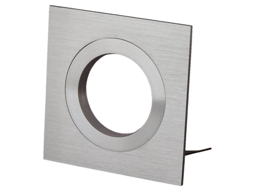 ABVERKAUF: Einbauleuchte – Plate 80 – eckig – MR16